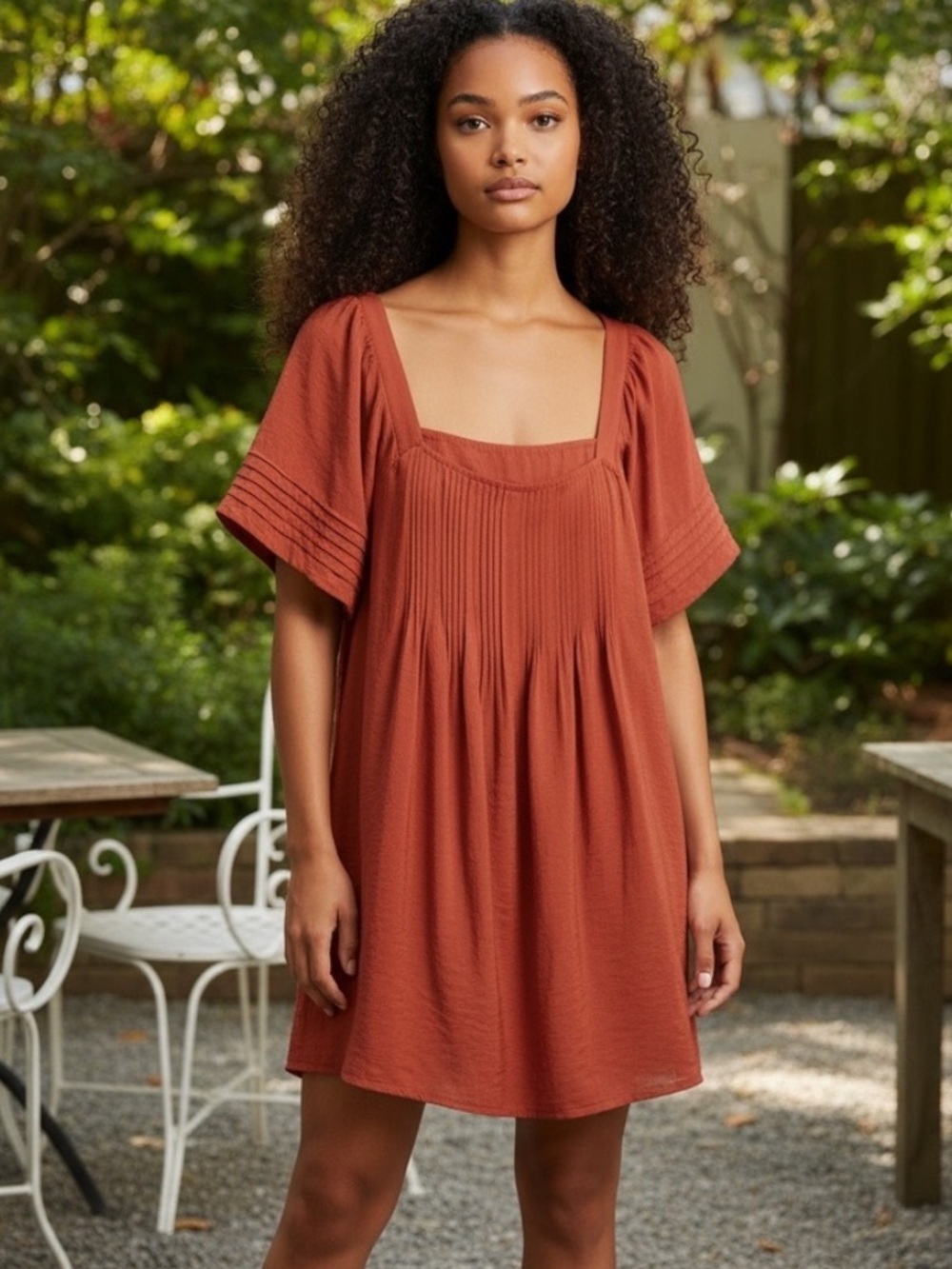 NWT Madewell Pintuck Mini Dress